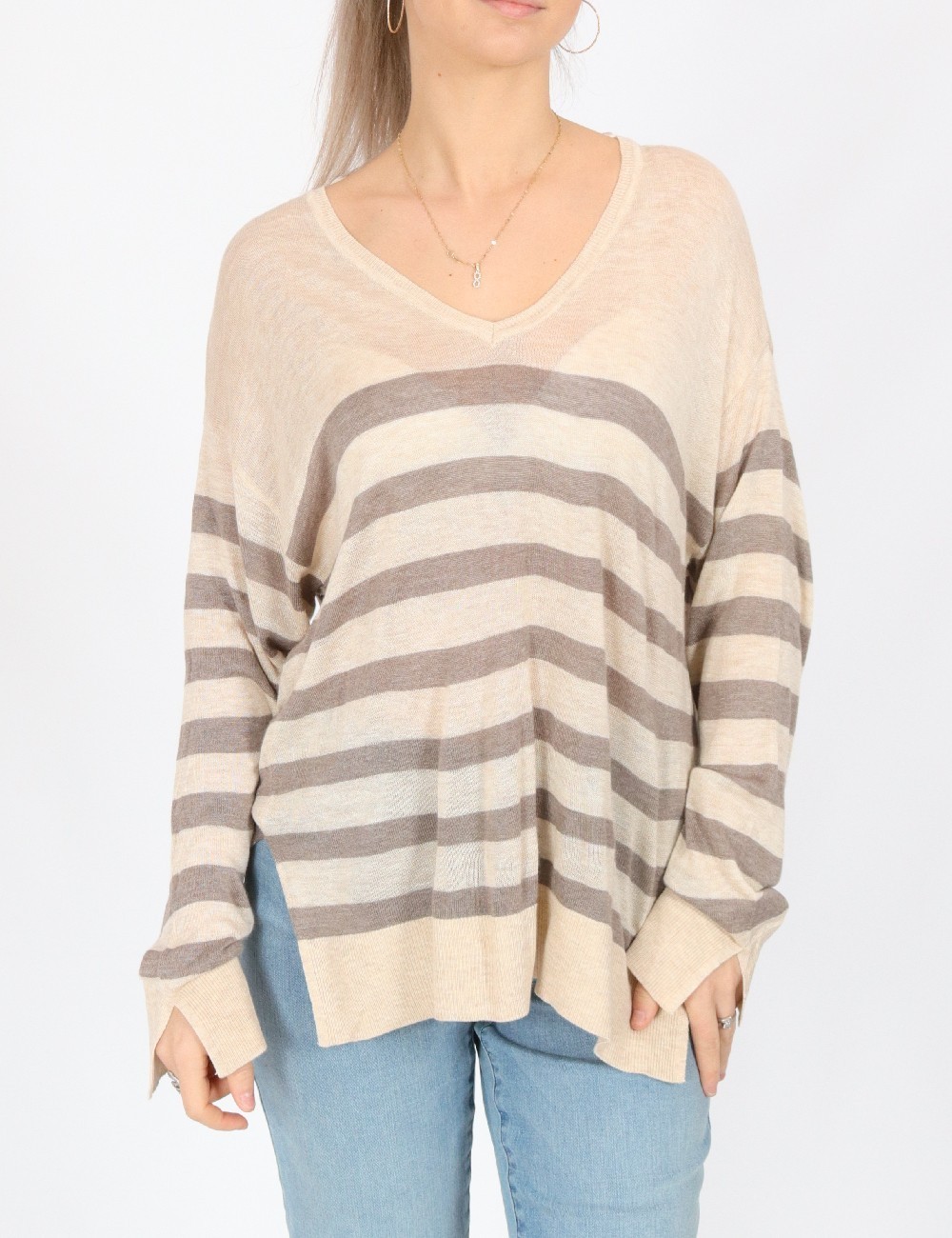 Bluza Only, crem - 1 | YEO