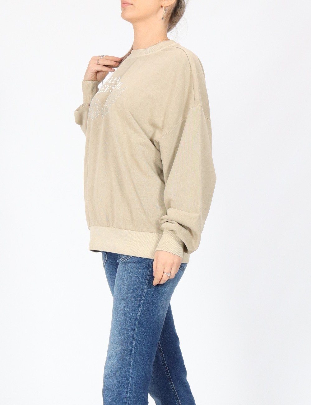 Bluza Only, crem - 1 | YEO