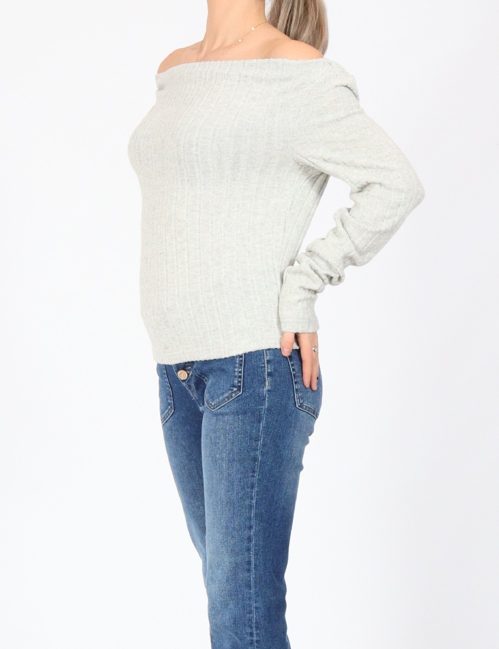 Bluza Only, gri - 1 | YEO