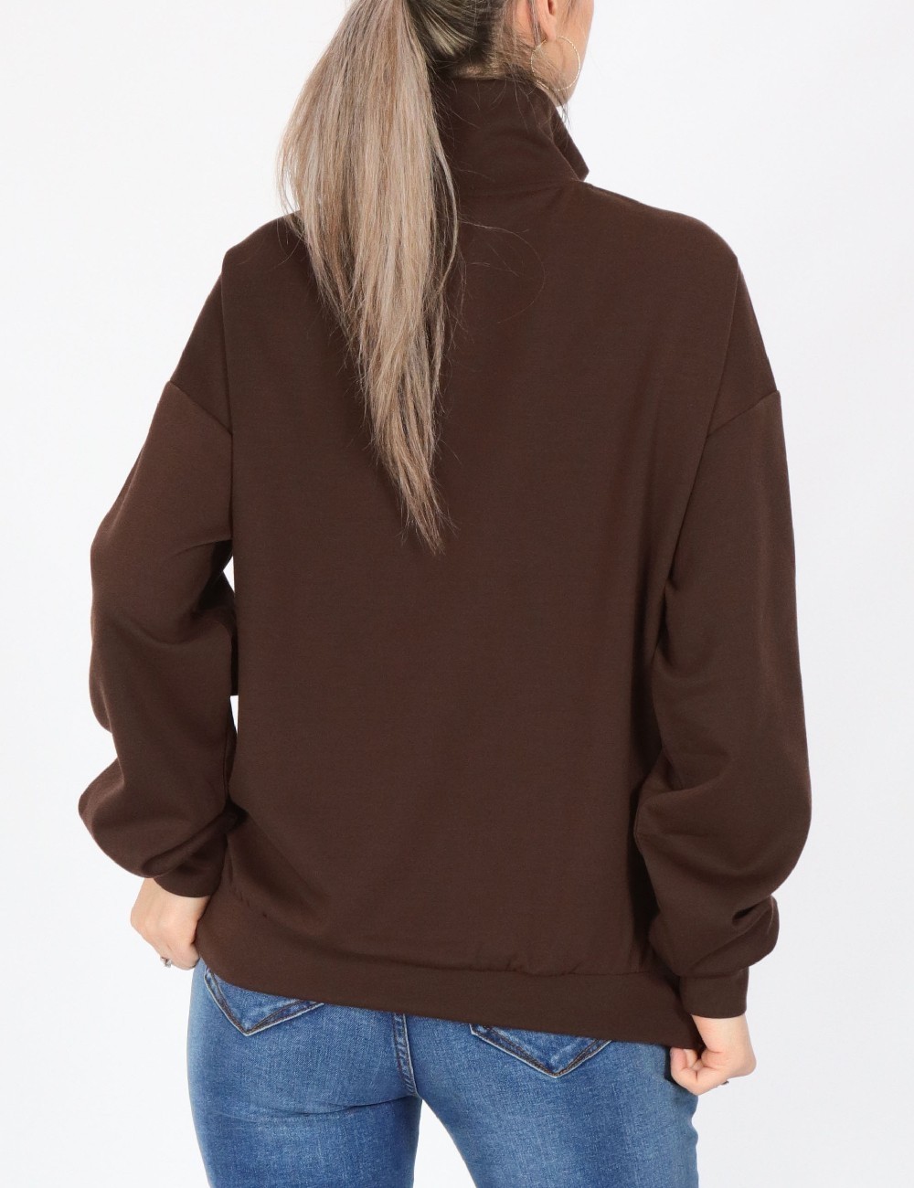 Bluza Only, maro - 1 | YEO