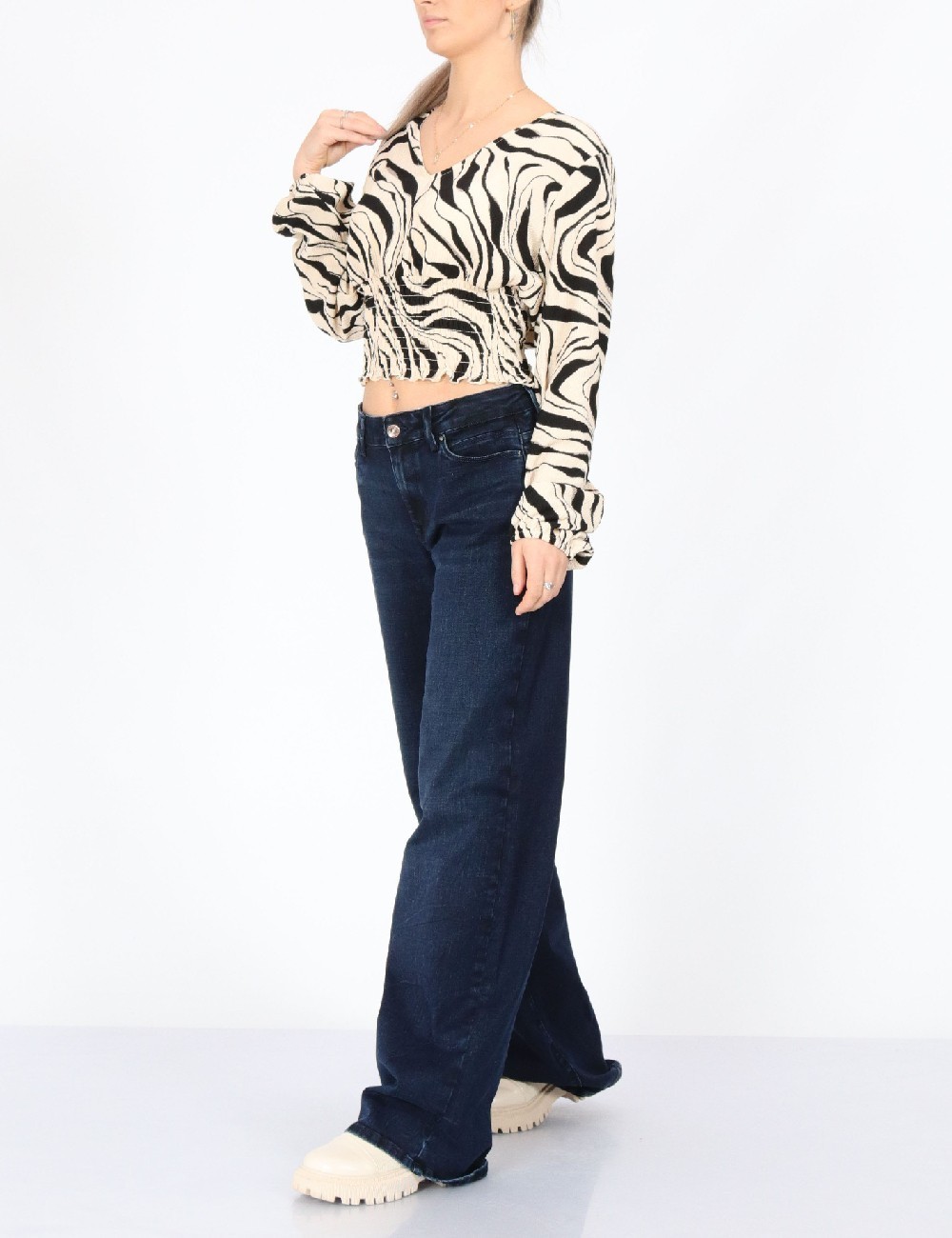 Blugi Only, albastru - 1 | YEO