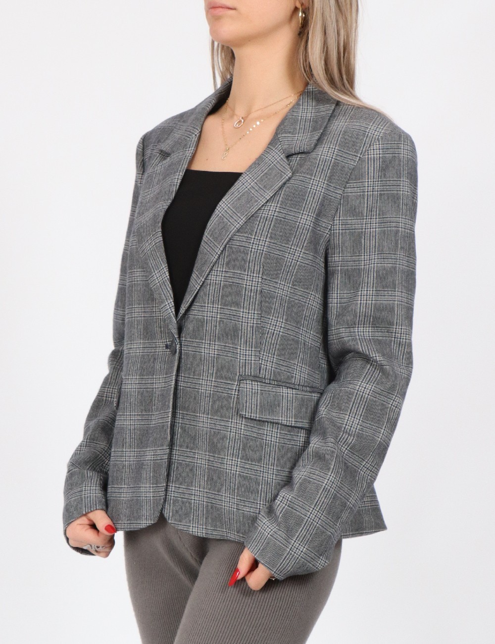 Sacou Vero Moda, gri - 1 | YEO