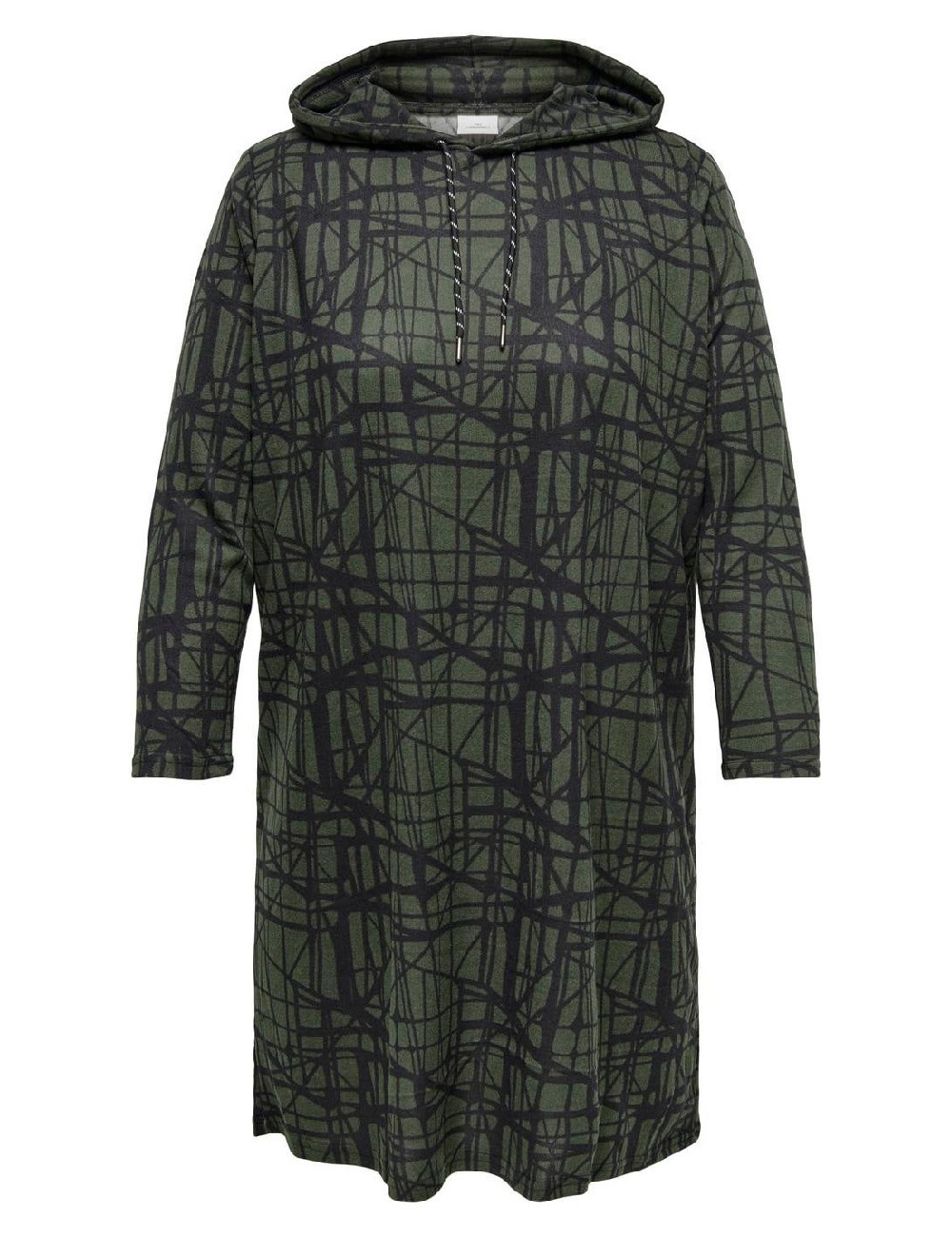Rochie scurta Only Carmakoma, verde - 1 | YEO