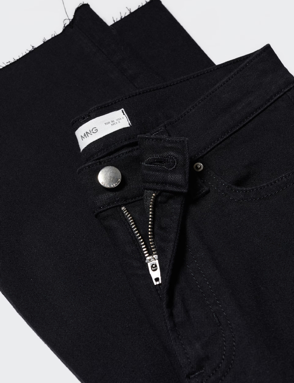 Blugi Mango Violeta, negru - 1 | YEO