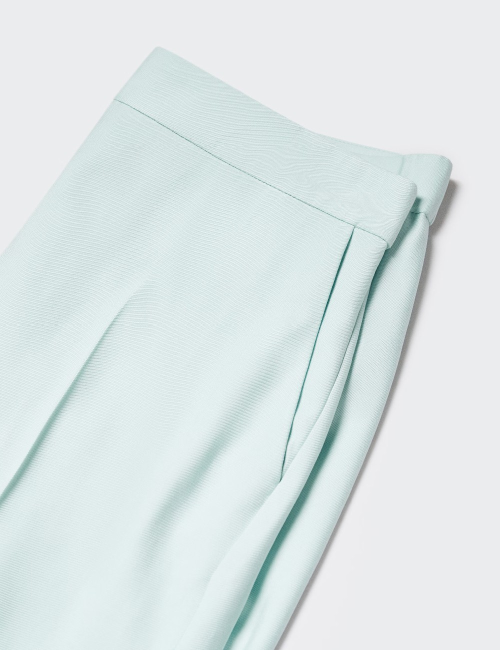 Pantaloni Mango Violeta, turcoaz - 1 | YEO