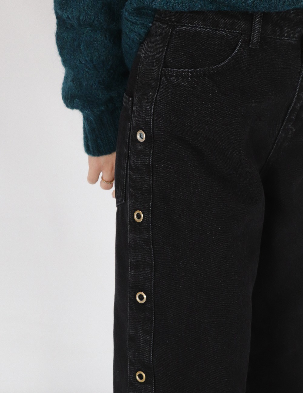 Blugi Noisy May, negru - 1 | YEO