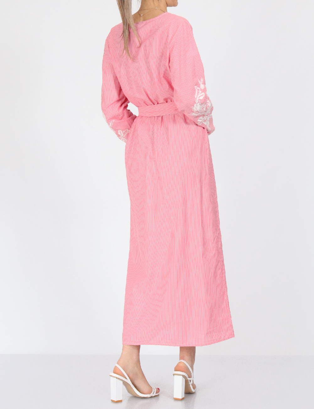 Rochie lunga Pieces, roz - 1 | YEO