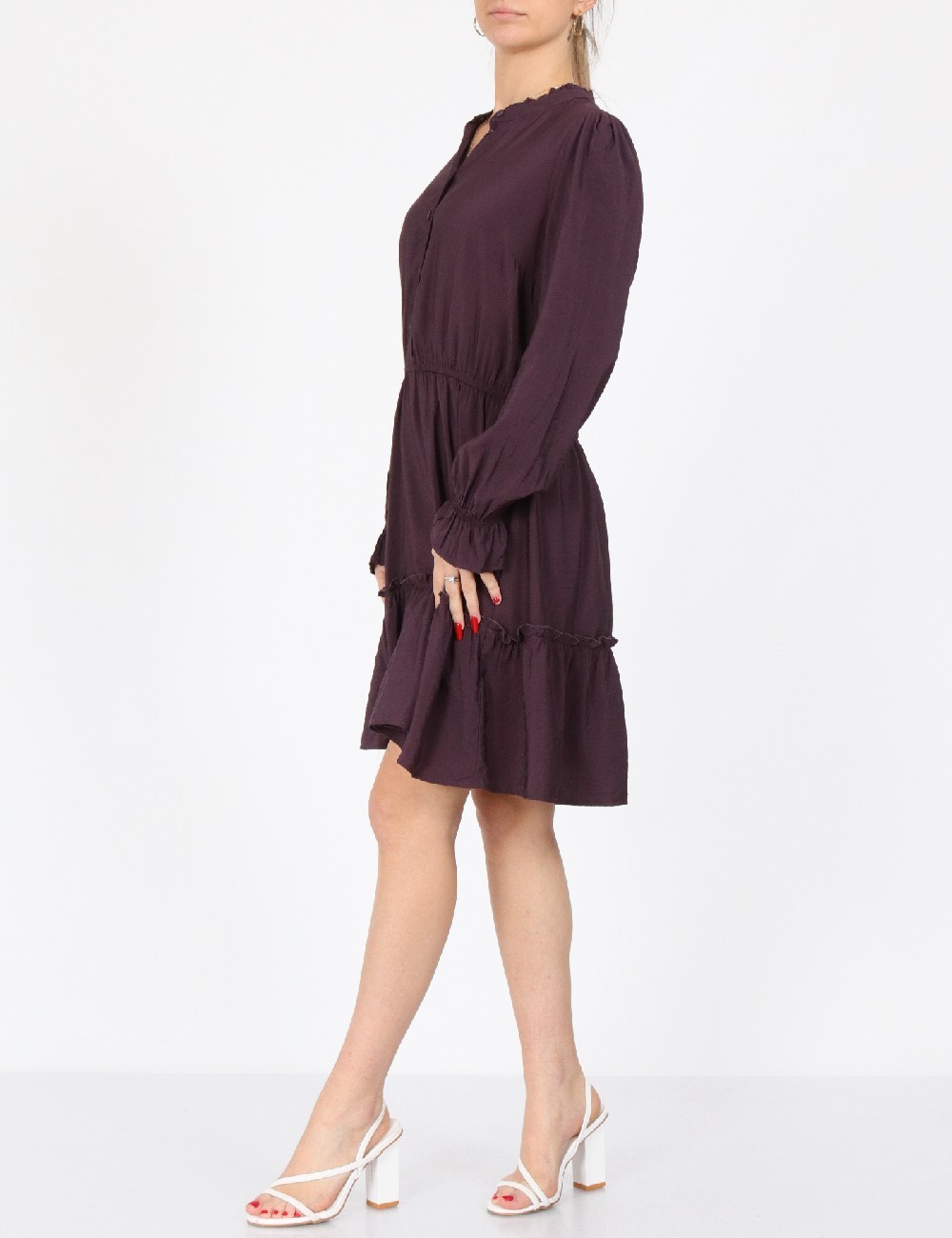 Rochie scurta Vero Moda, mov - 1 | YEO