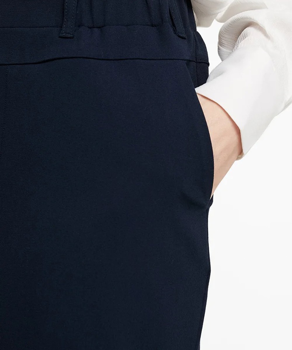 Pantaloni Kaffe, bleumarin - 1 | YEO