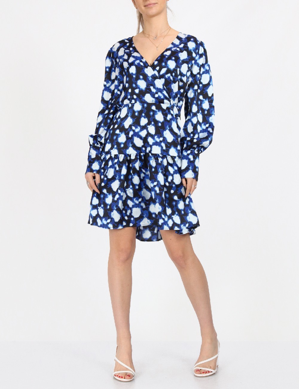 Rochie scurta Only, albastru - 1 | YEO