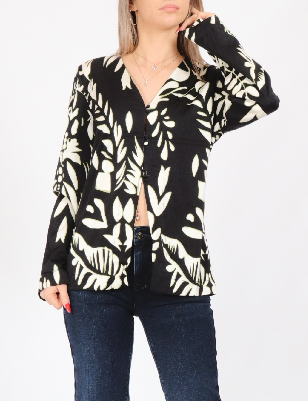 Bluza Object, negru - 1 | YEO