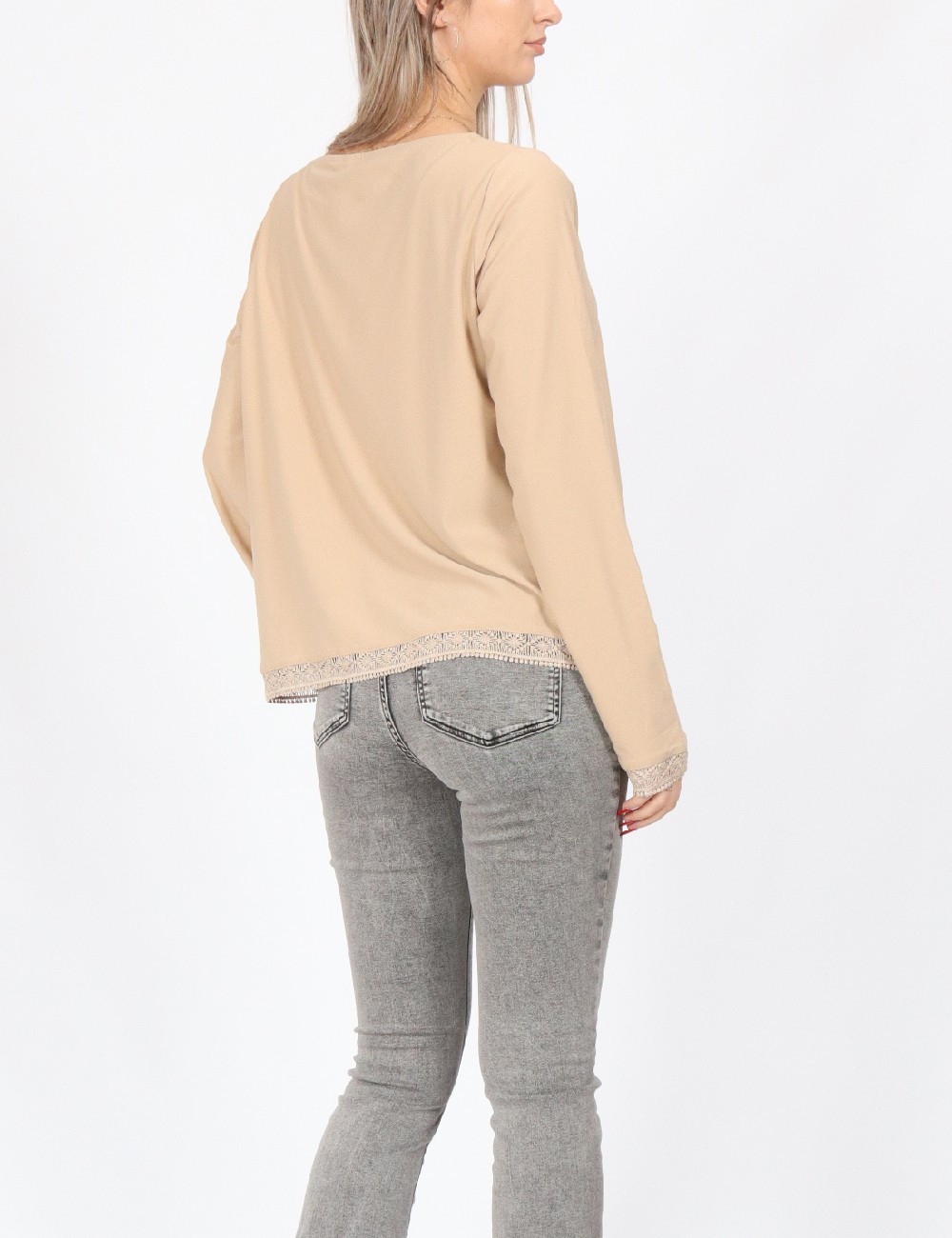Bluza Only, maro - 1 | YEO