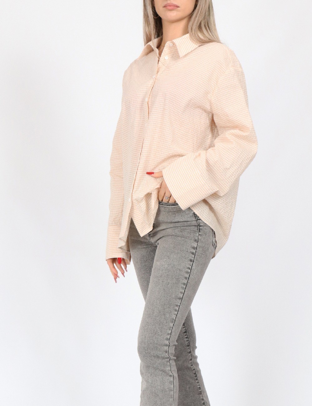 Camasa Vero Moda, maro deschis - 1 | YEO