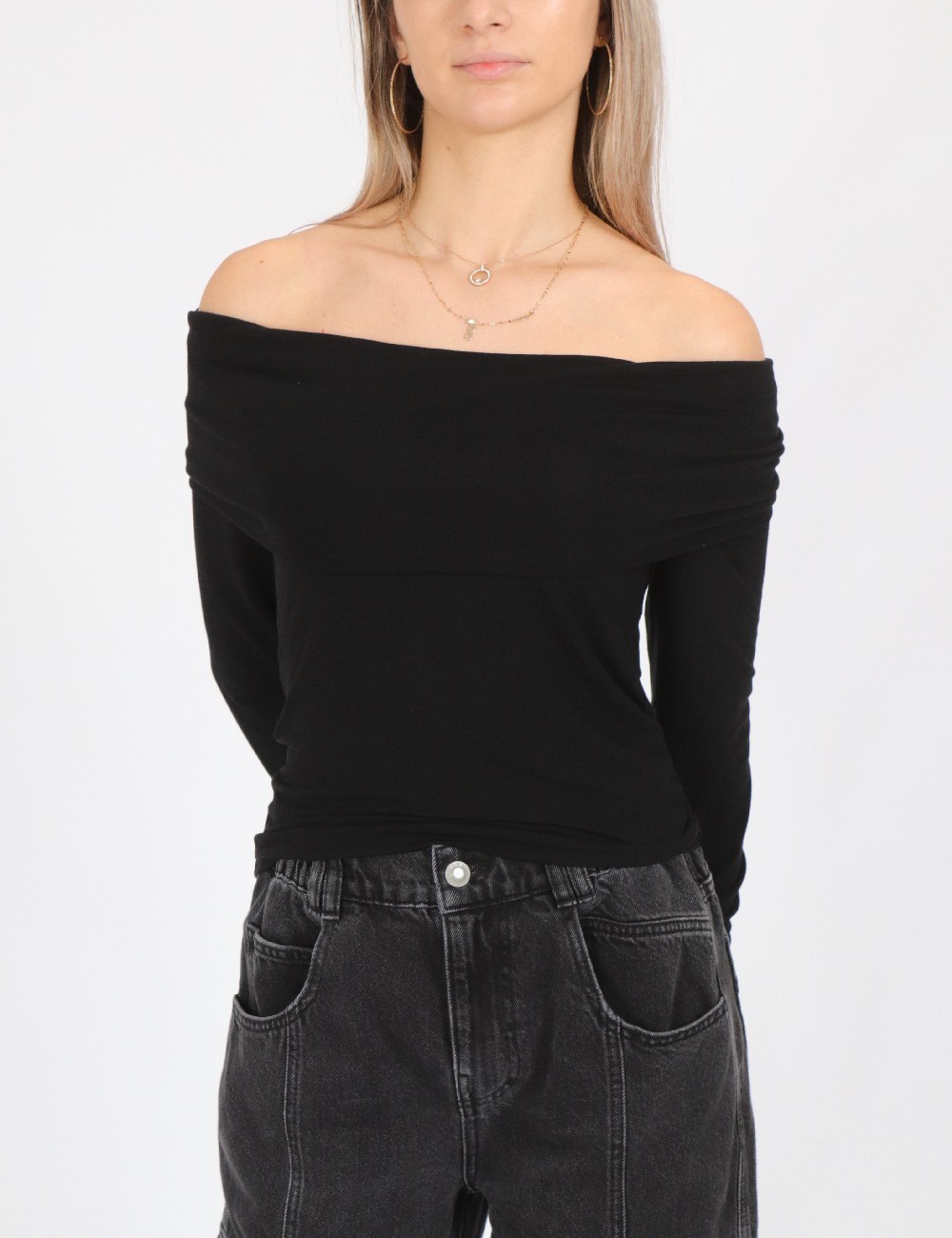 Bluza Only, negru - 1 | YEO