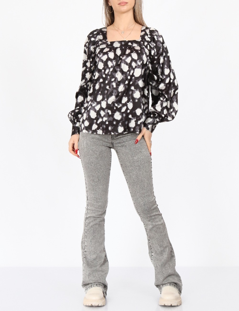 Bluza Only, negru - 1 | YEO