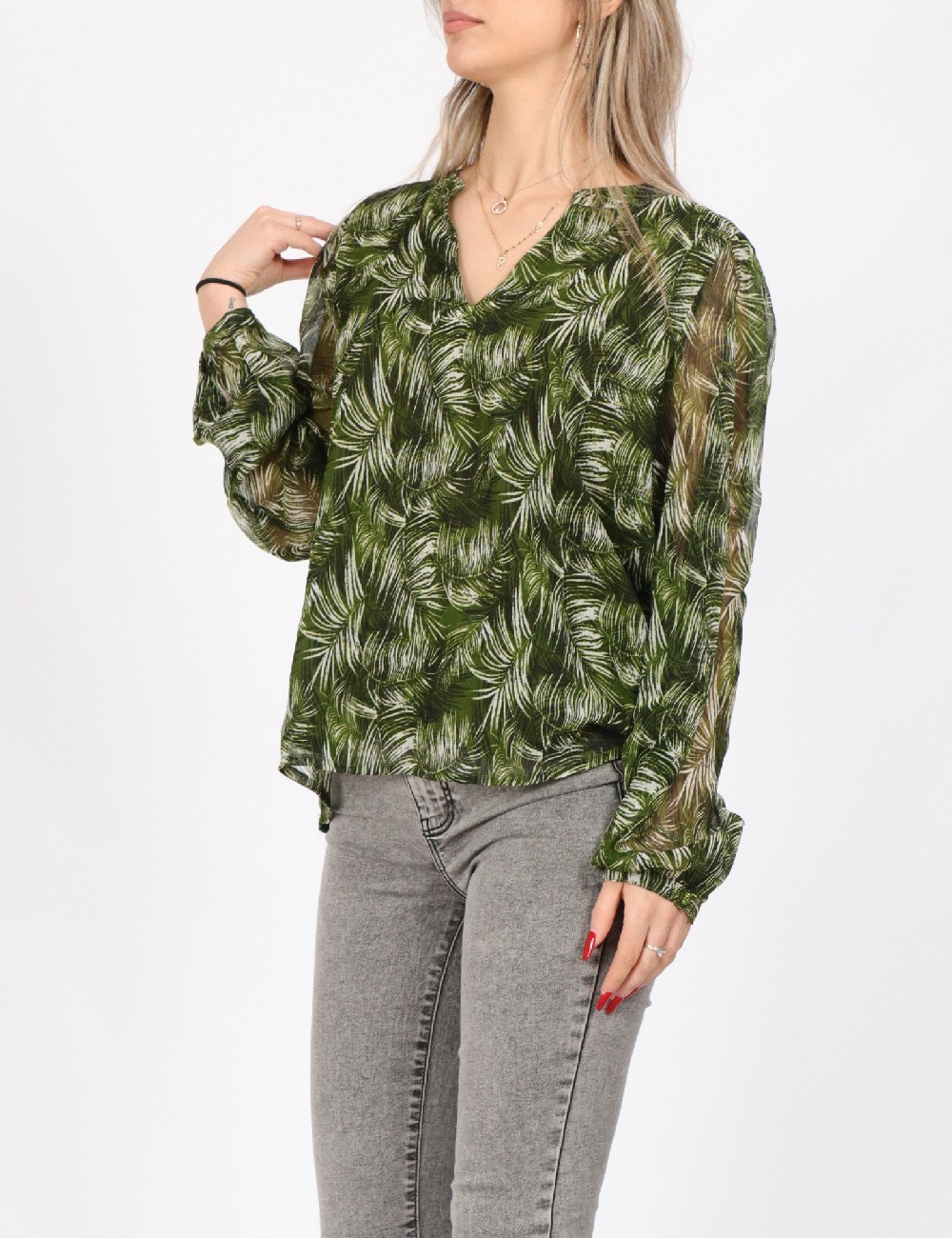Bluza Only, verde - 1 | YEO