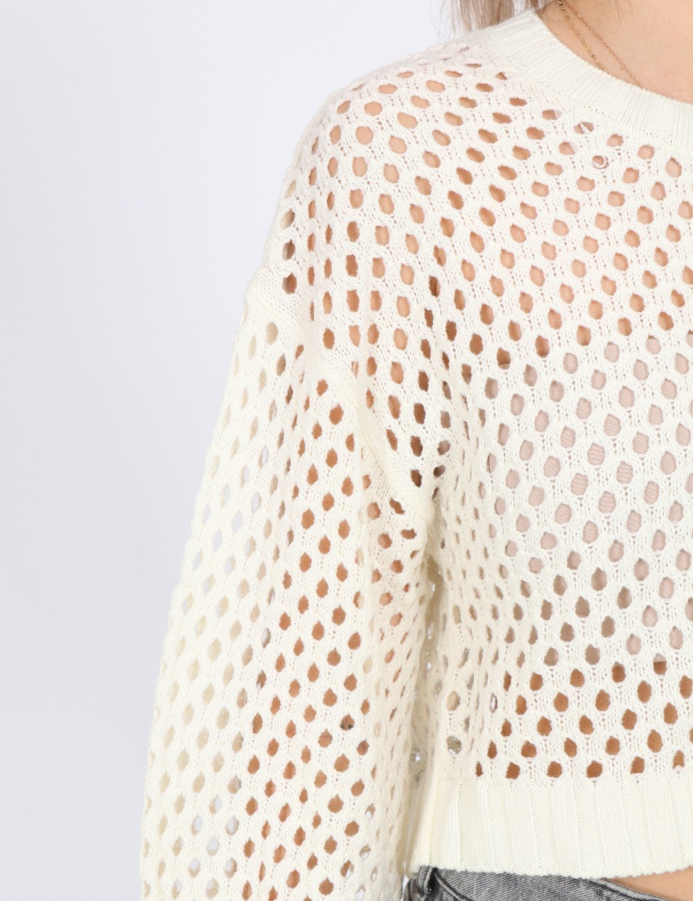 Bluza Only, alb - 1 | YEO