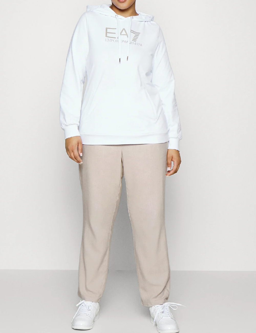 Pantaloni Vero Moda Curve, bej - 1 | YEO