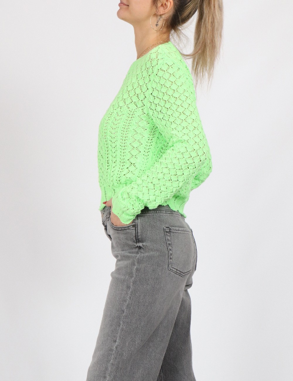Bluza Only, verde - 1 | YEO