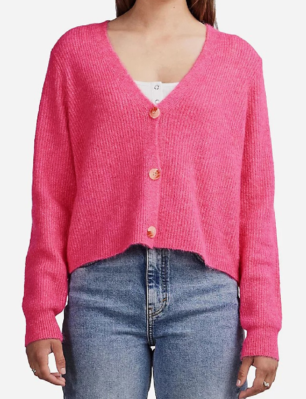 Cardigan Pieces, roz - 1 | YEO