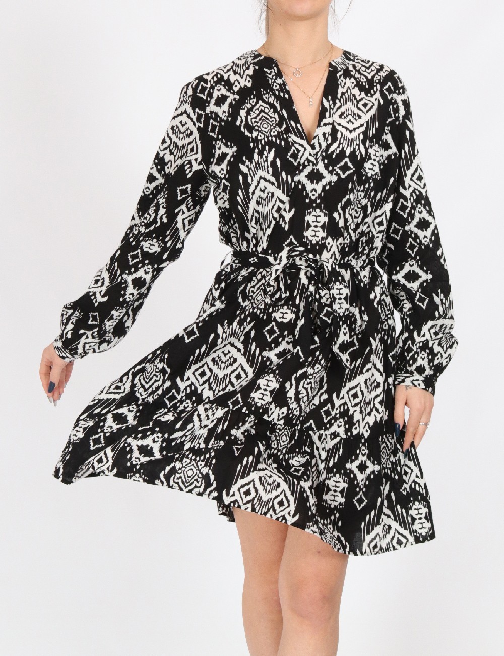 Rochie scurta Jacqueline de Yong, negru - 1 | YEO