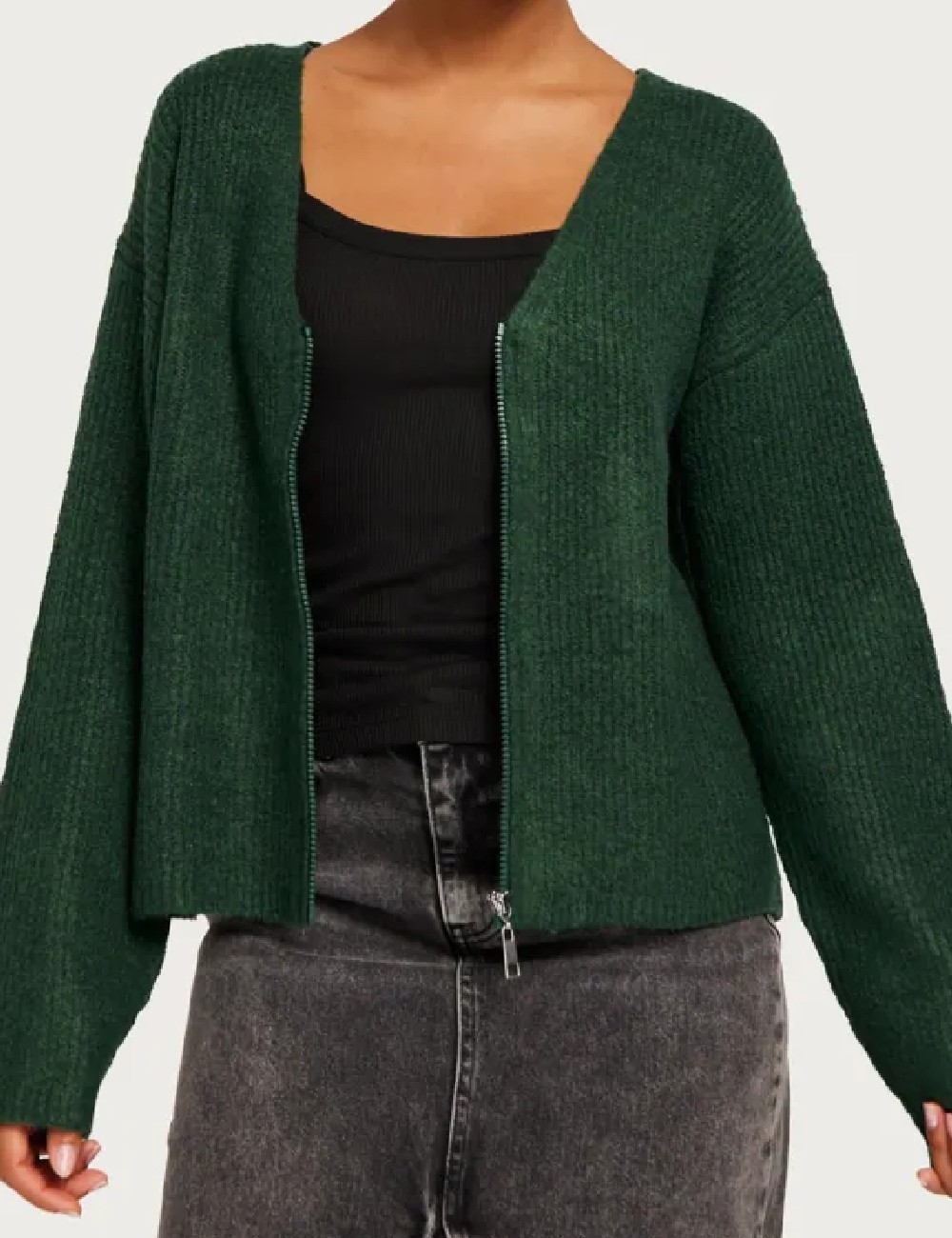 Cardigan Pieces, verde - 1 | YEO