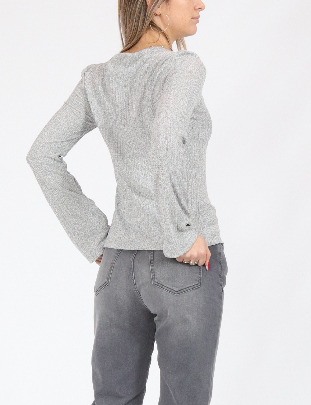 Bluza Kashion, gri - 1 | YEO