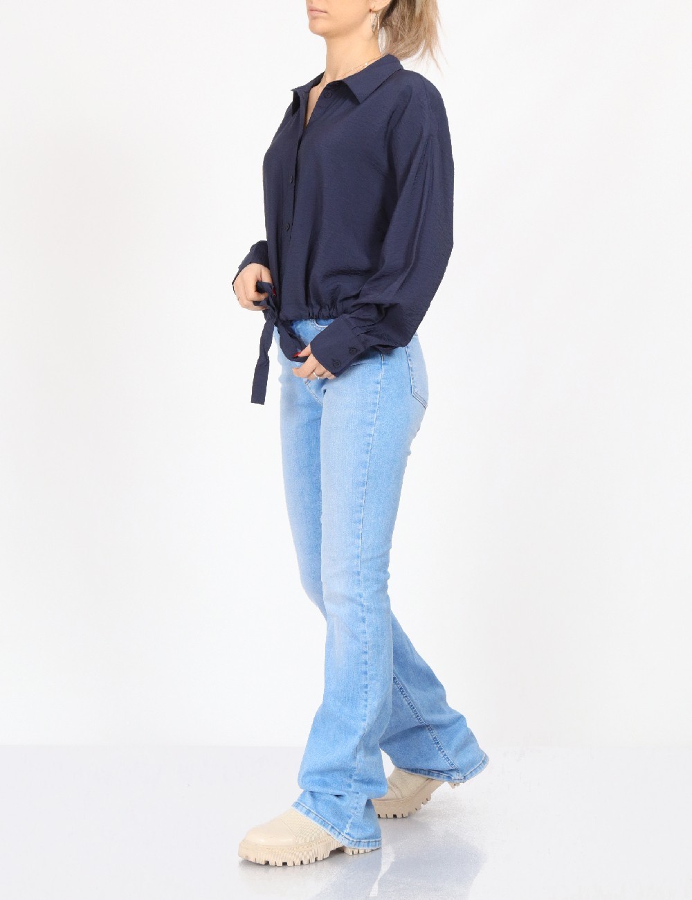 Camasa Vero Moda, bleumarin - 1 | YEO