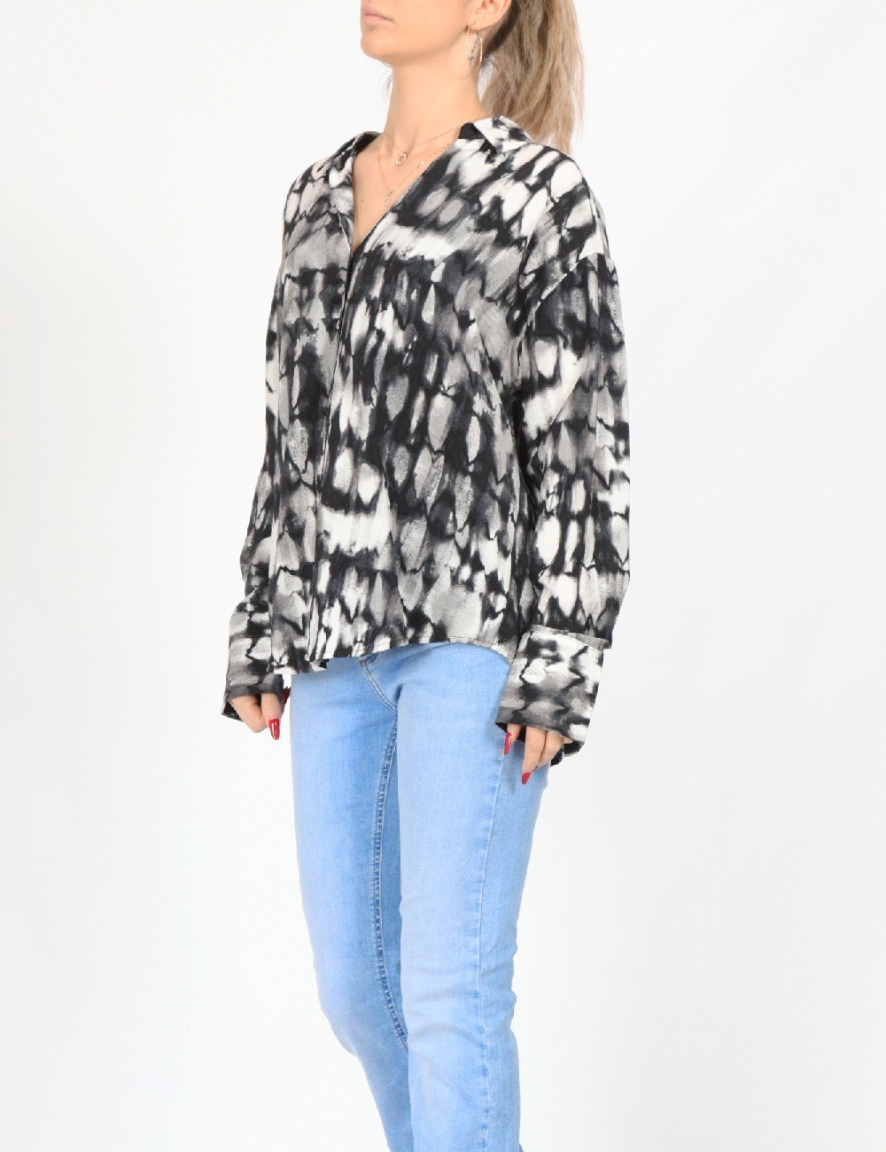 Camasa Vero Moda, negru - 1 | YEO