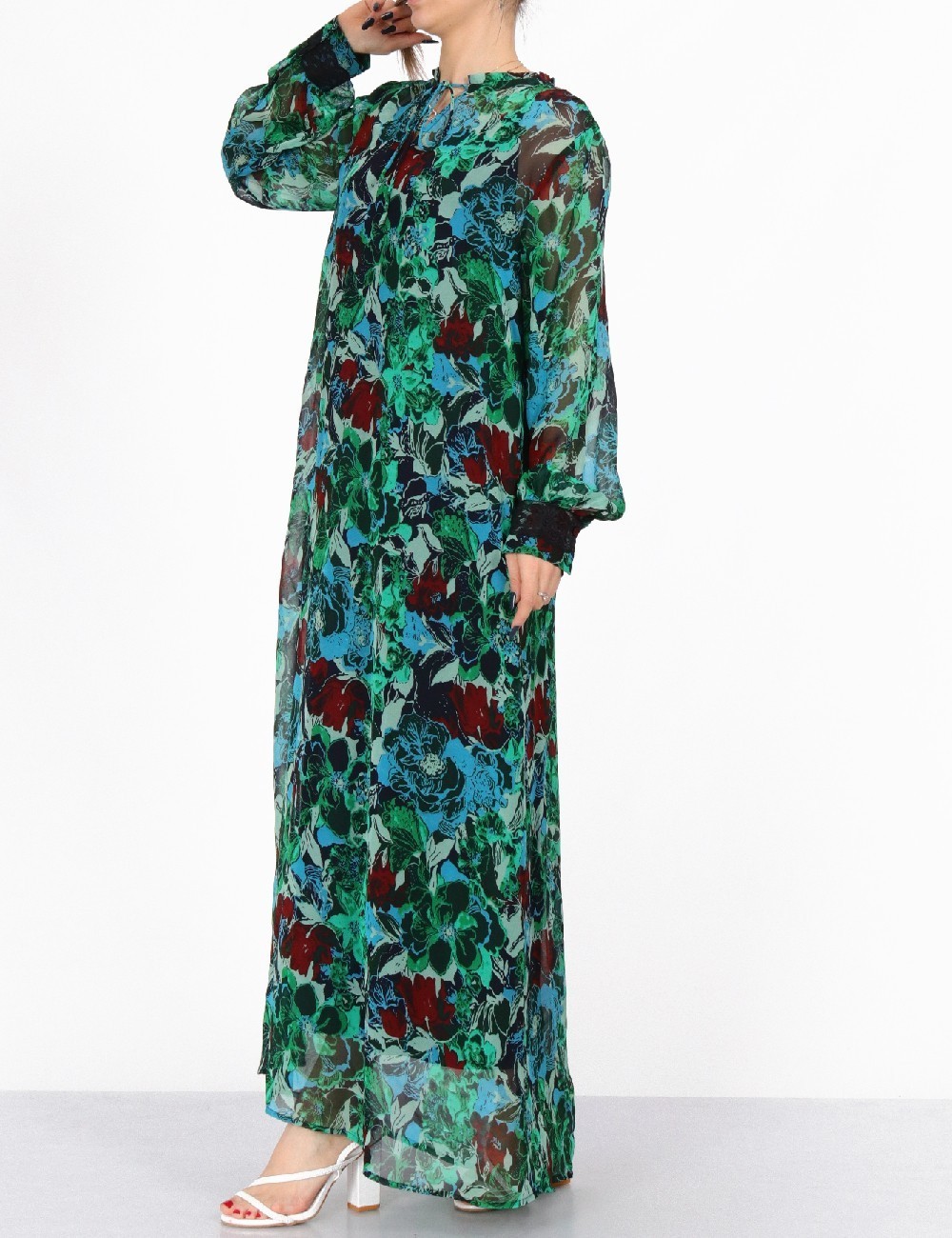 Rochie lunga Vero Moda, floral print - 1 | YEO