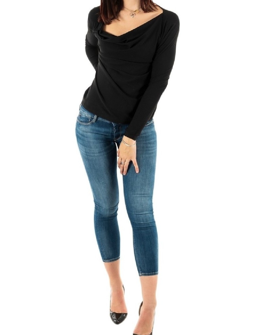 Bluza Only, negru - 1 | YEO