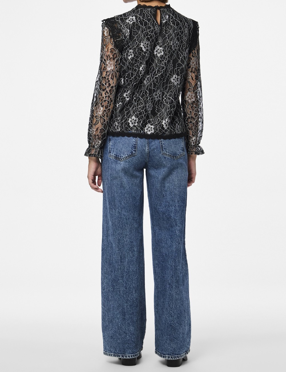 Bluza Pieces, negru - 1 | YEO