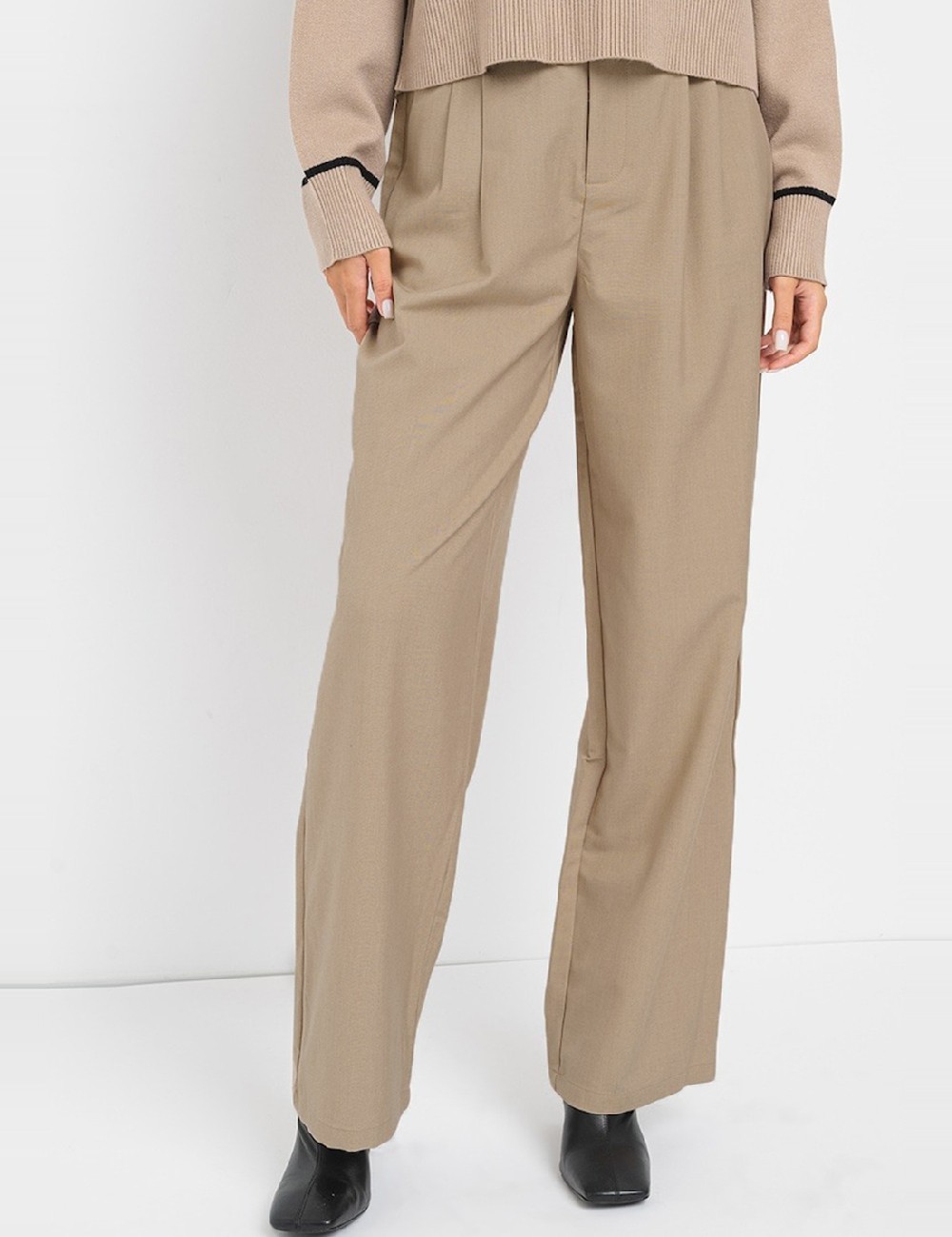 Pantaloni Only, maro - 1 | YEO