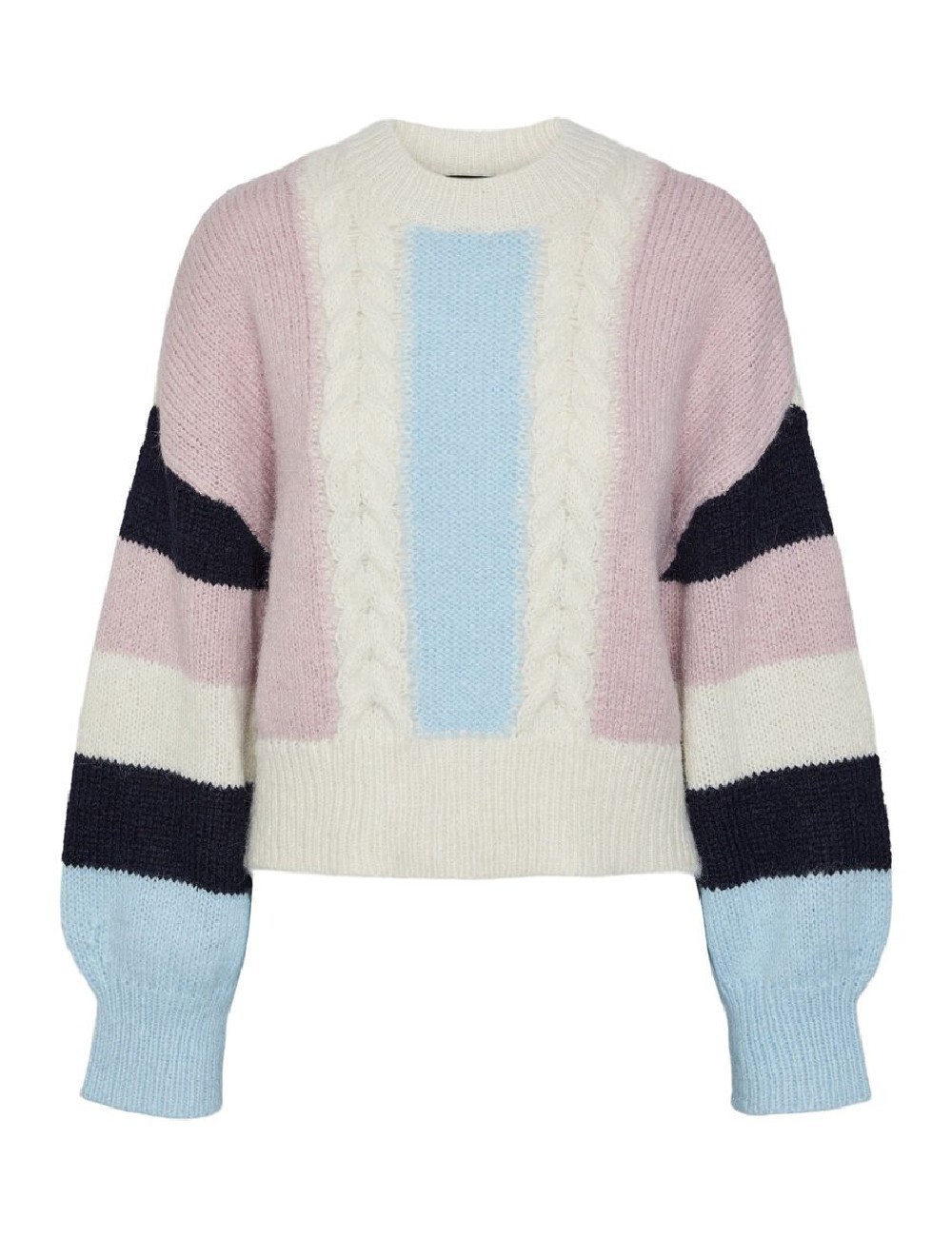 Pulover Pieces, mix culori - 1 | YEO