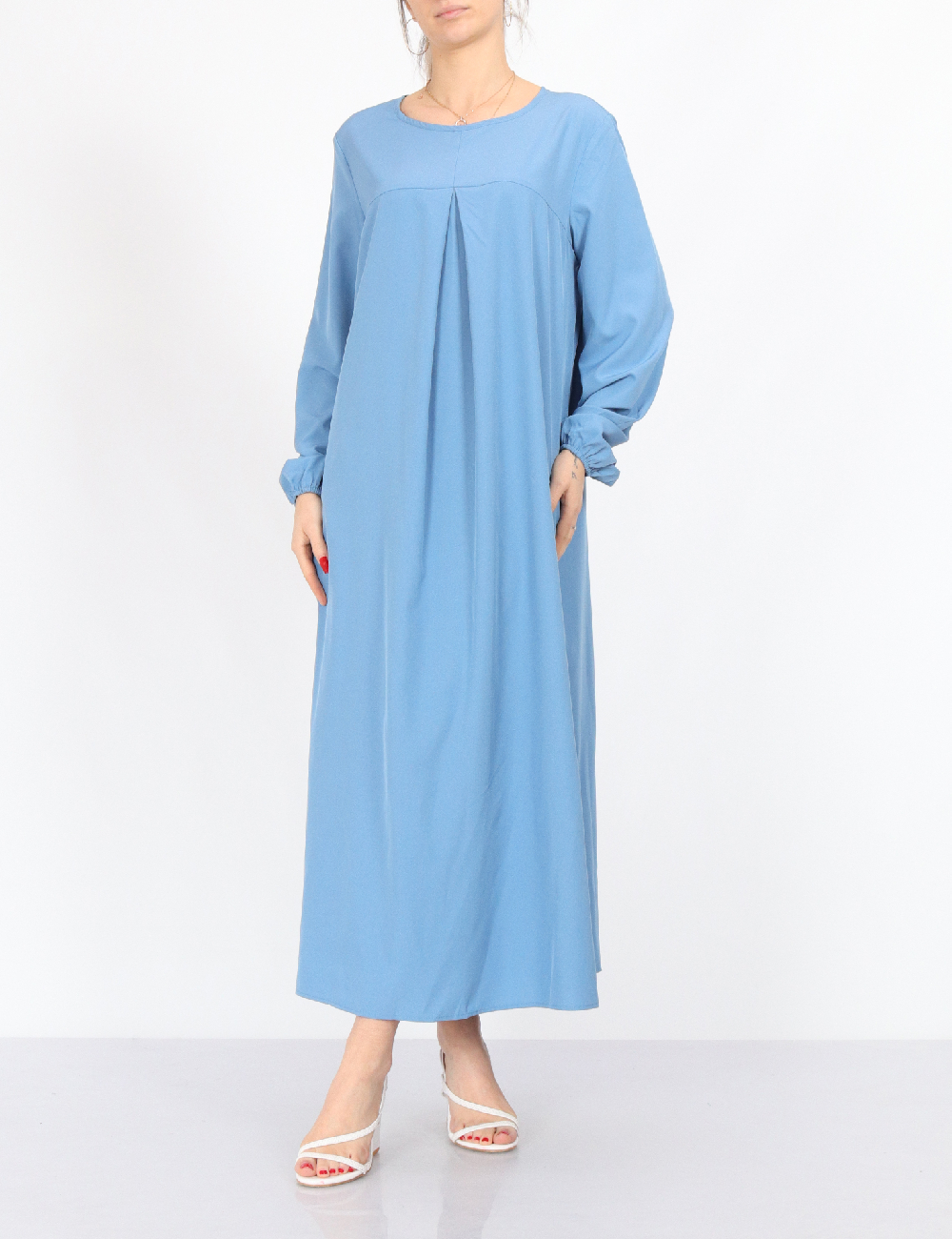 Rochie lunga SHEIN, albastru