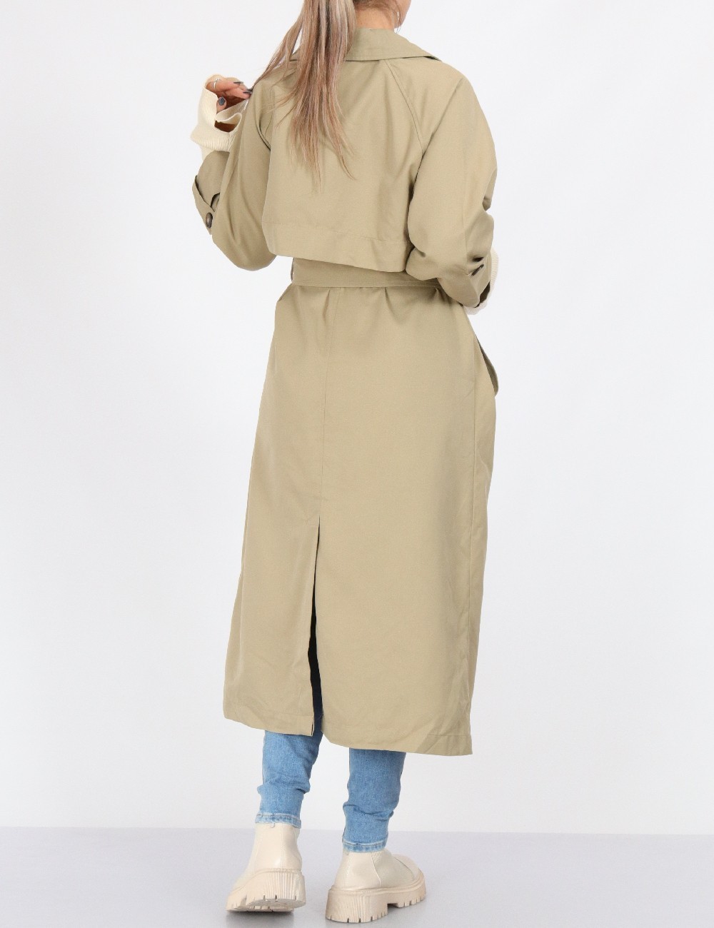 Trench DeFacto, kaki - 1 | YEO