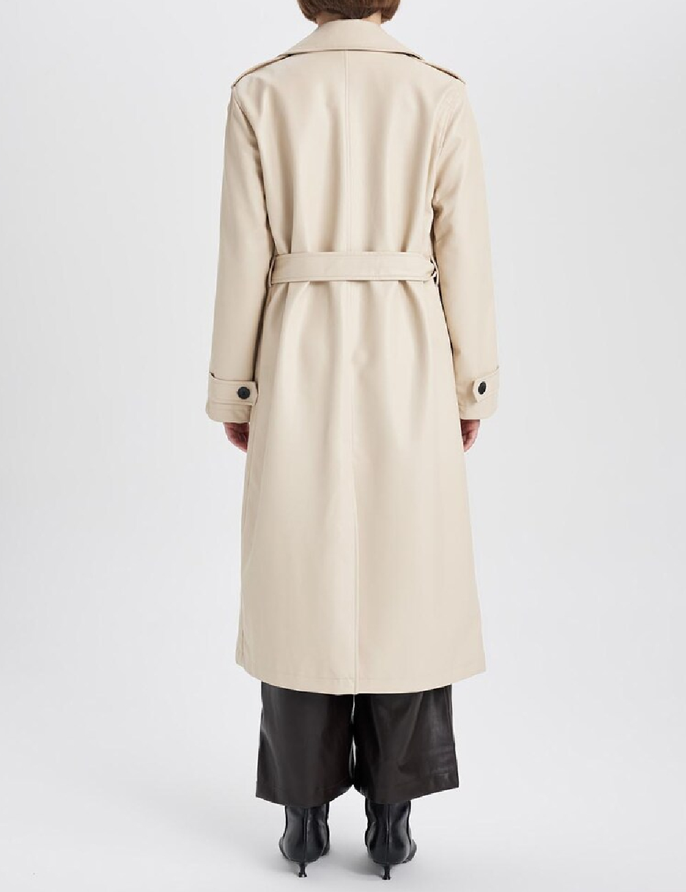 Trench DeFacto, crem - 1 | YEO