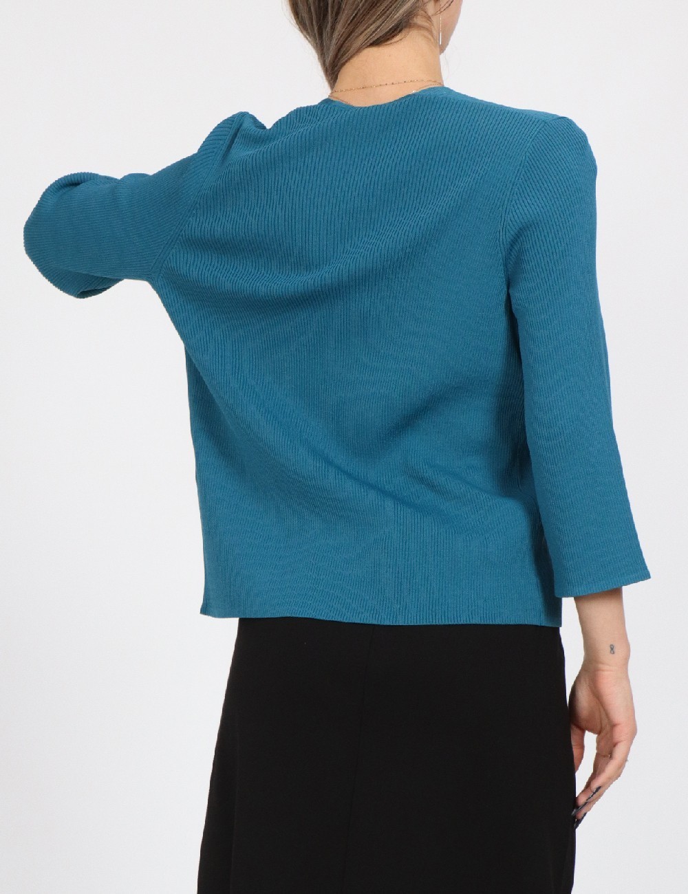 Cardigan s.Oliver, turcoaz - 1 | YEO