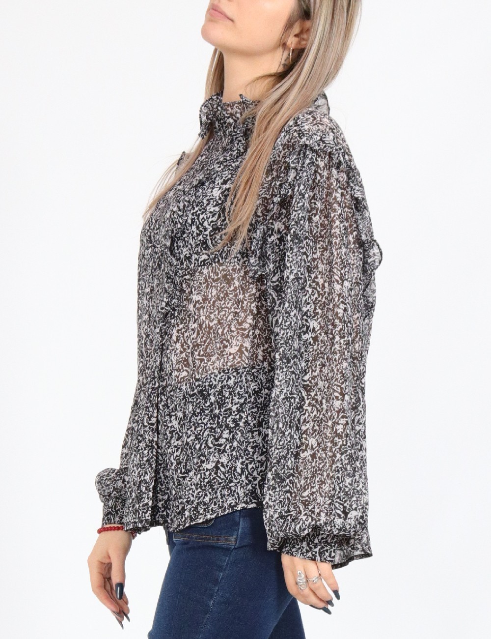 Camasa Q/S, negru - 1 | YEO
