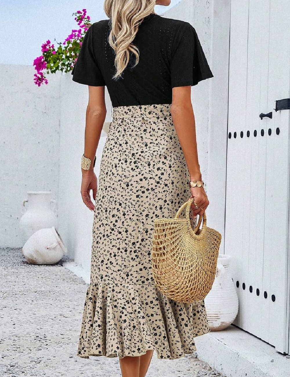 Rochie medie SHEIN, negru - 1 | YEO