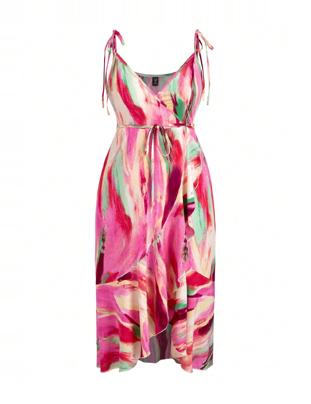 Rochie medie SHEIN CURVE, mix culori