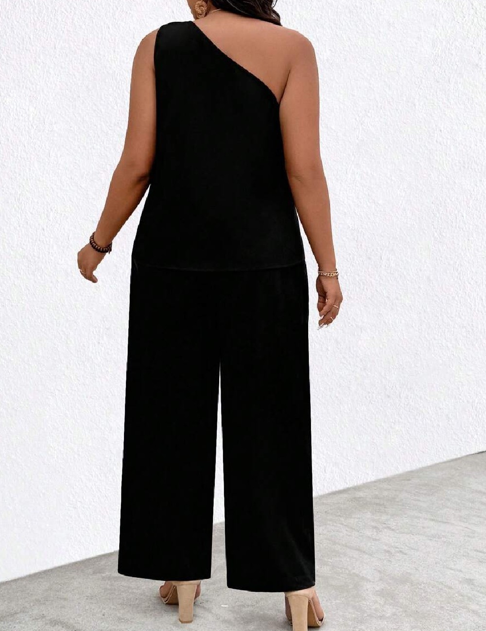 Compleu SHEIN CURVE, negru - 1 | YEO