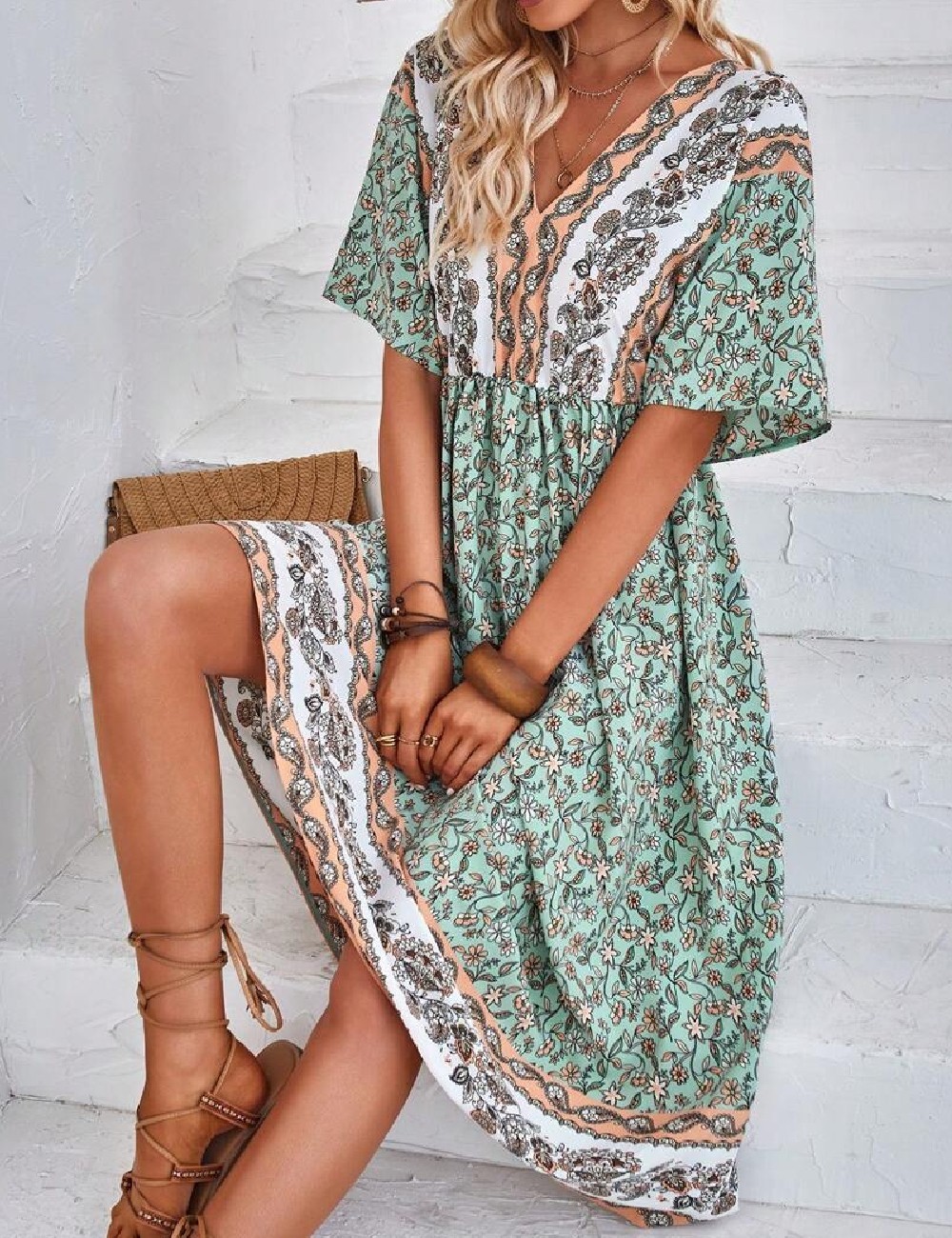 Rochie medie SHEIN, mix culori - 1 | YEO