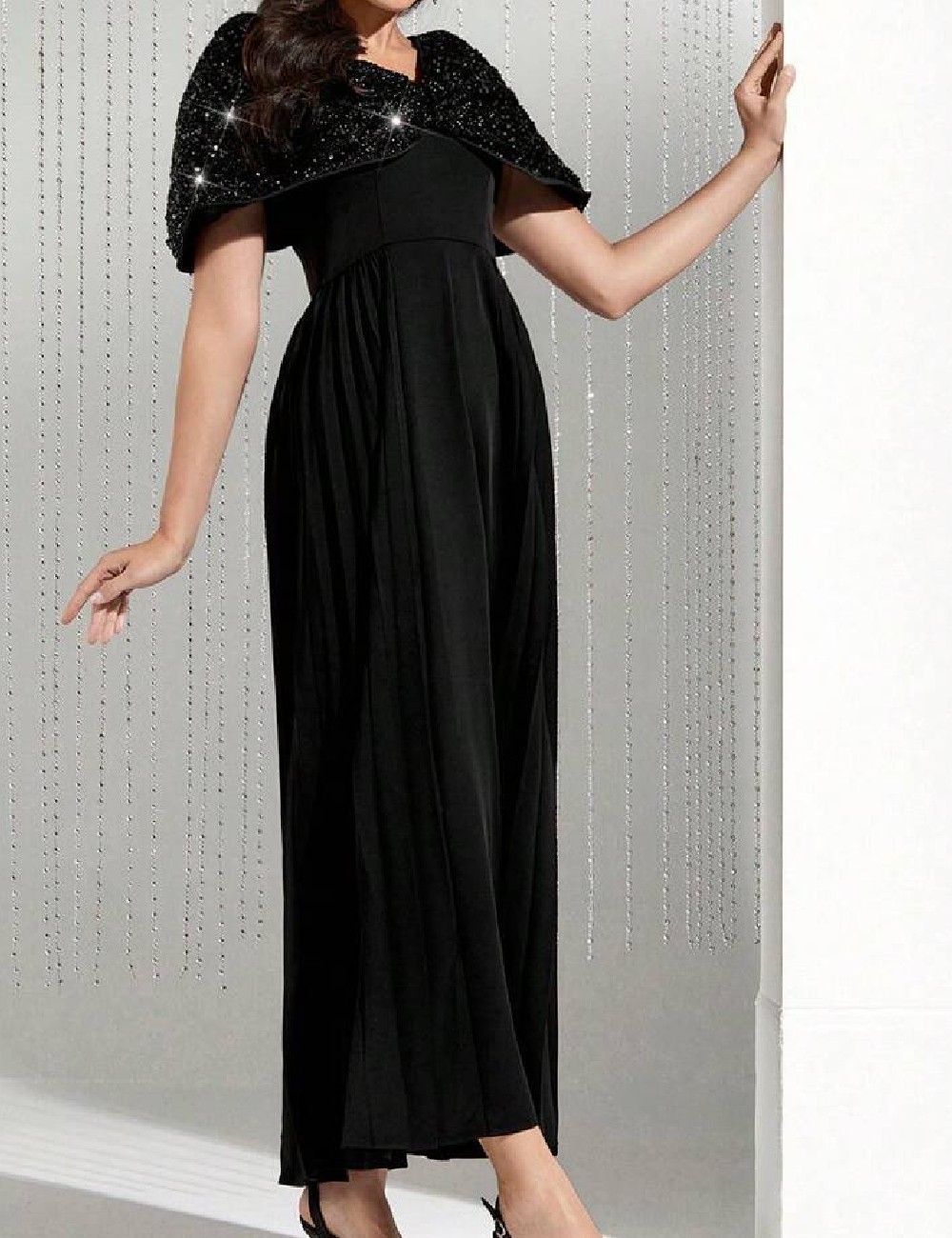 Rochie lunga SHEIN, negru - 1 | YEO