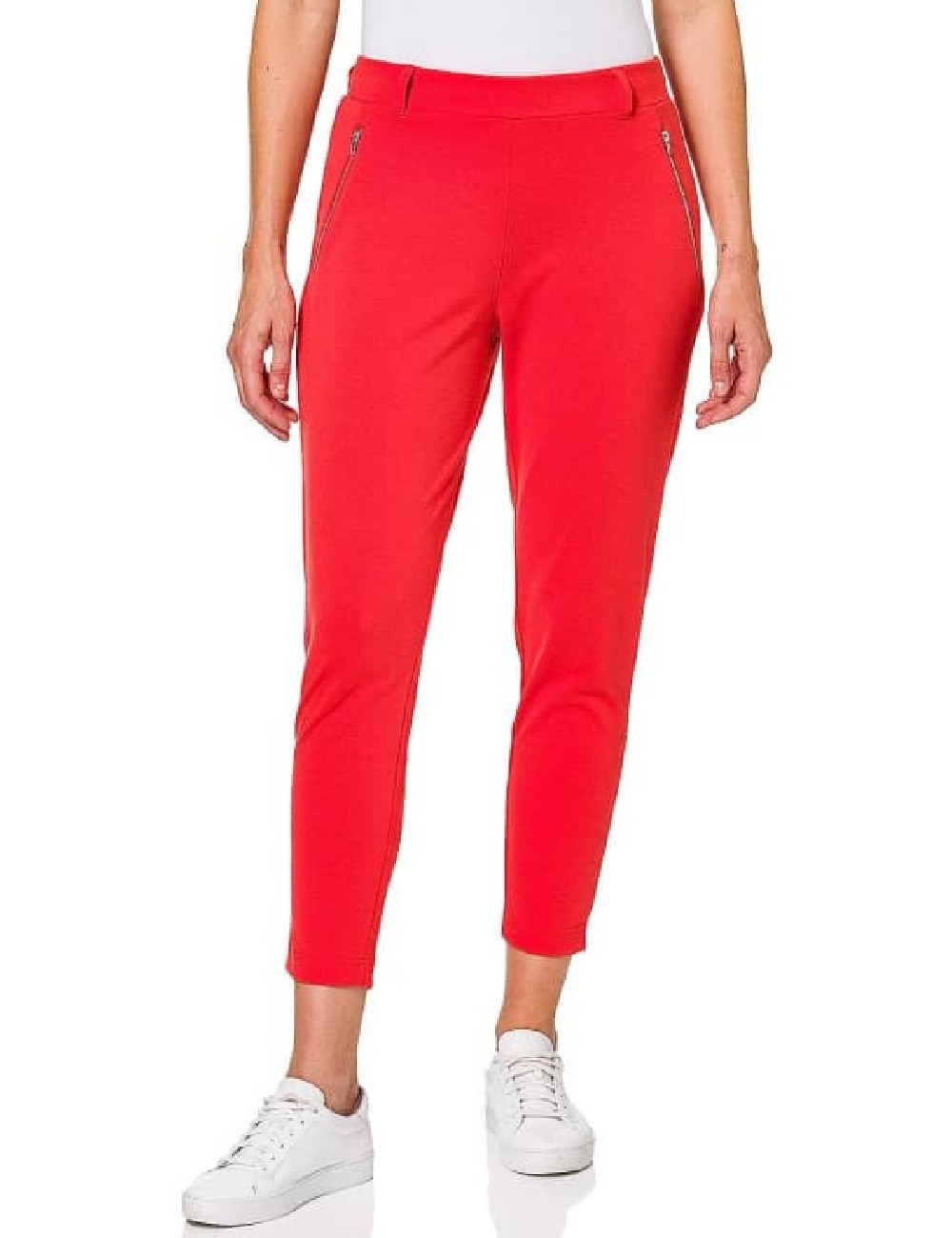 Pantaloni Ichi, rosu - 1 | YEO
