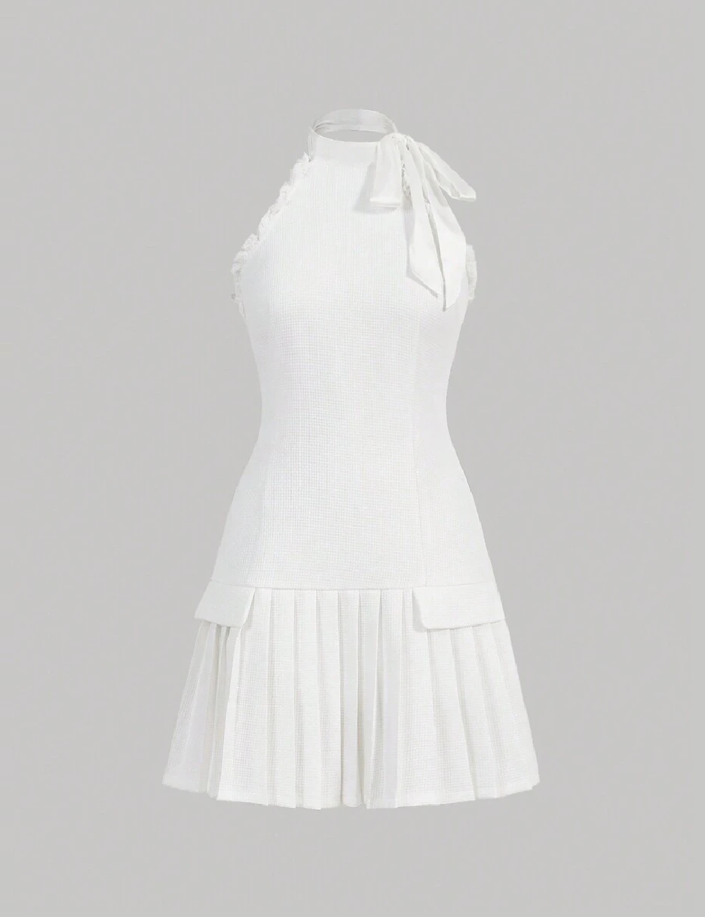 Rochie scurta SHEIN, alb