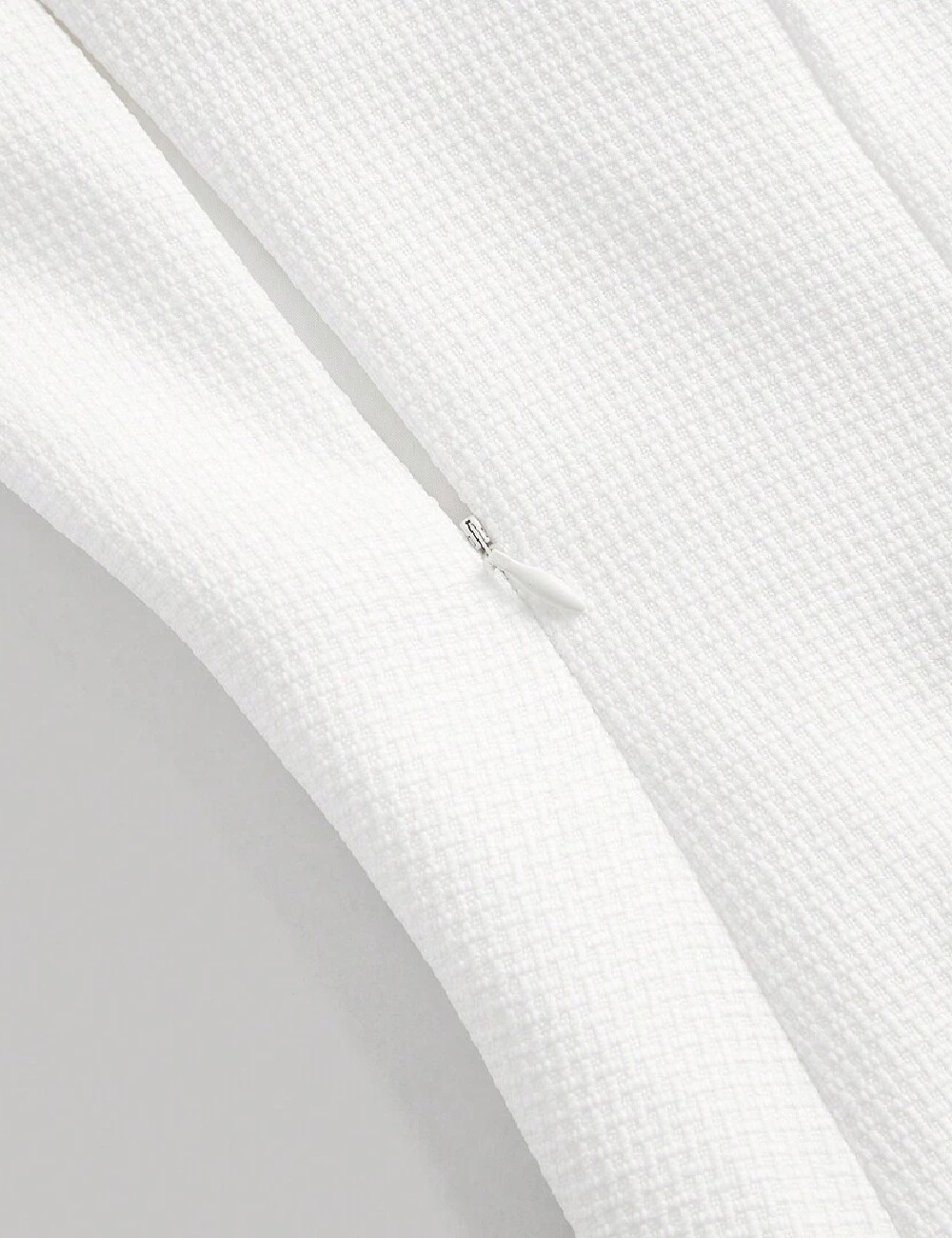 Rochie scurta SHEIN, alb - 1 | YEO