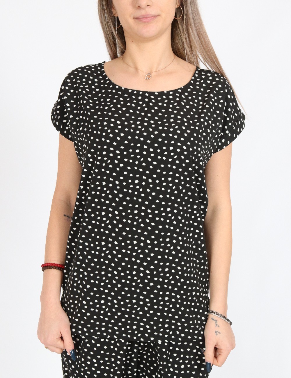 Bluza Blendshe, negru - 1 | YEO
