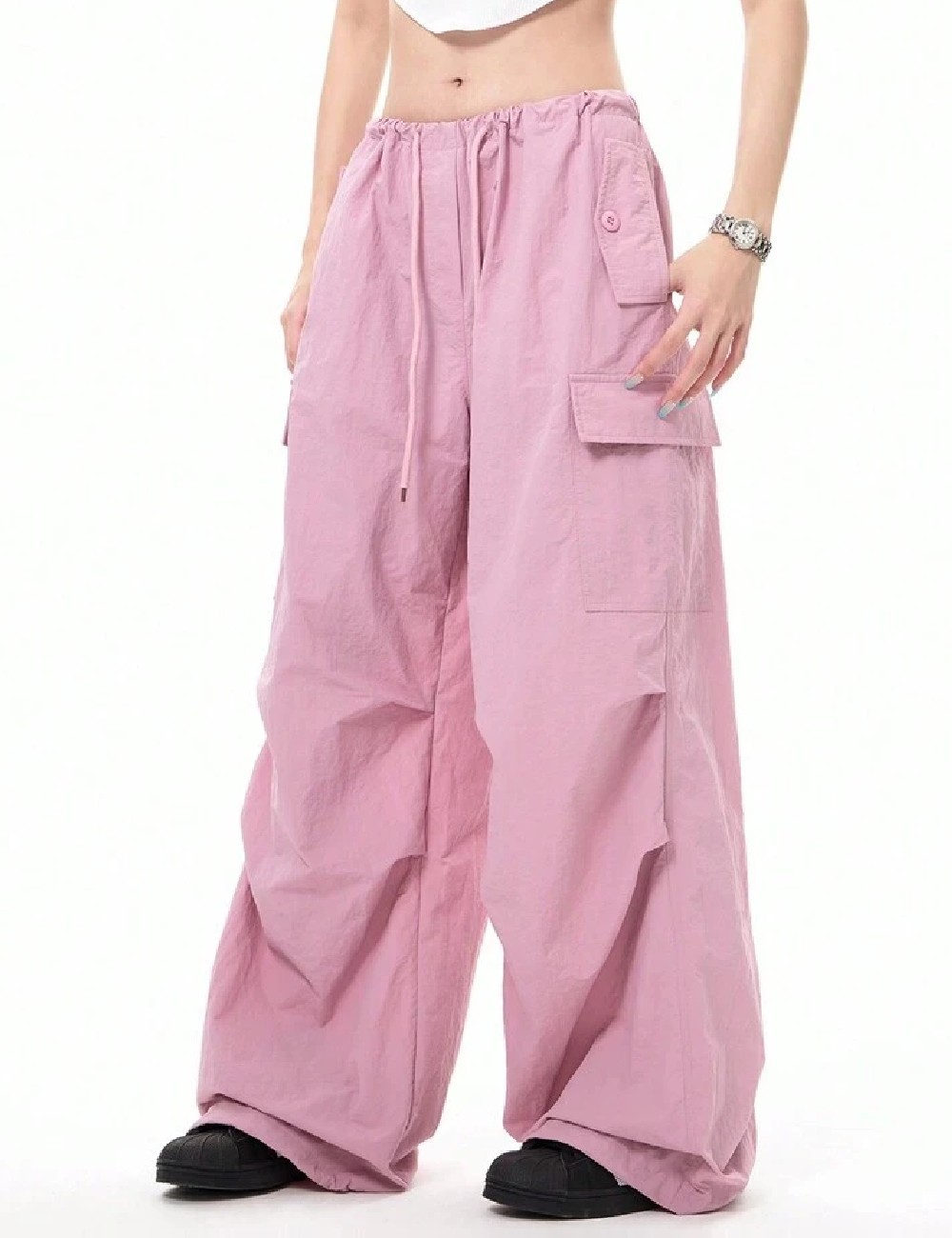 Pantaloni SHEIN, roz - 1 | YEO