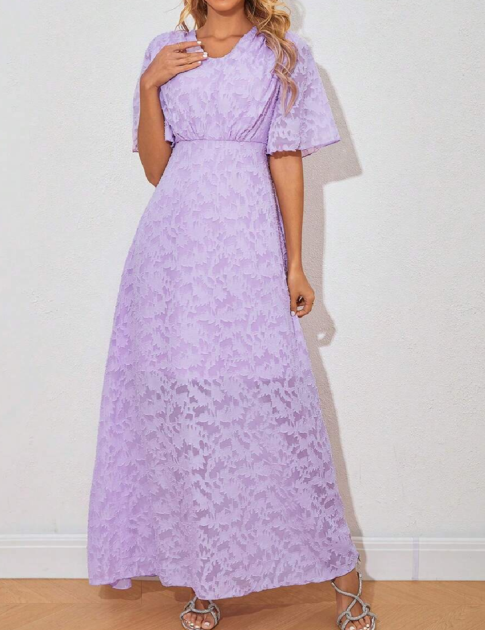 Rochie lunga SHEIN, mov